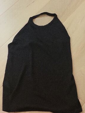 Wilfred Black Halter Neck Tank